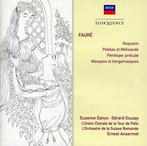 FAURE: REQUIEM, PELLEAS ET MELISANDE, PRELUDE, MASQUES ET BERGAMASQUES - ANSERMET, L'ORCHESTRE DE LA SUISSE ROMANDE