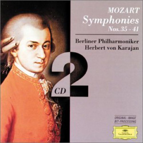 MOZART: SYMPHONIES 35-41 - KARAJAN, BPO (2 CDS)