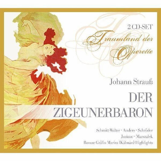 STRAUSS, J: DER ZIGEUNERBARON (COMPLETE); KALMAN: GRAFIN MARIZA (HIGHLIGHTS)  (2 CDs)
