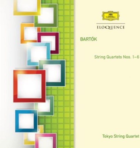 BARTOK: STRING QUARTETS 1-6 - TOKYO STRING QUARTET (2 CDS)