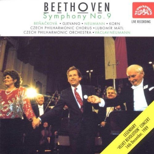 BEETHOVEN: Symphony No. 9 - Gjevang, Beňačková, Neumann, Czech Philharmonic (The Legendary "Velvet Revolution" Concert)