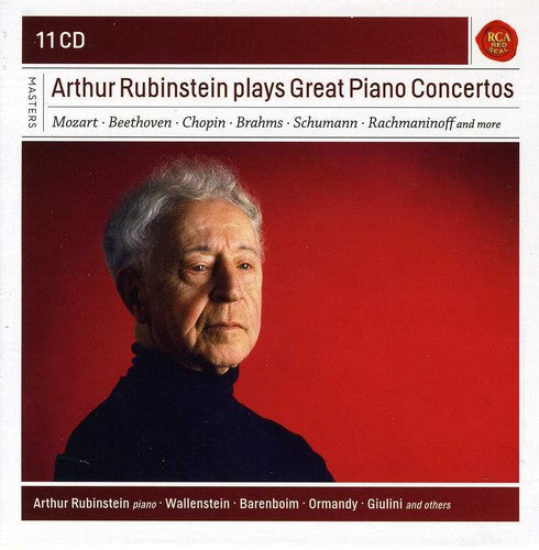 ARTHUR RUBINSTEIN PLAYS GREAT PIANO CONCERTOS (11 CDS)