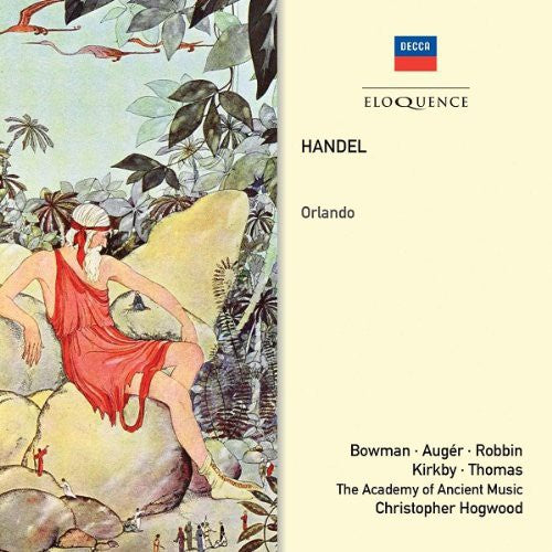 HANDEL: ORLANDO - AUGER, BOWMAN, KIRKBY, HOGWOOD, ACADEMY OF ANCIENT MUSIC (2 CDS)