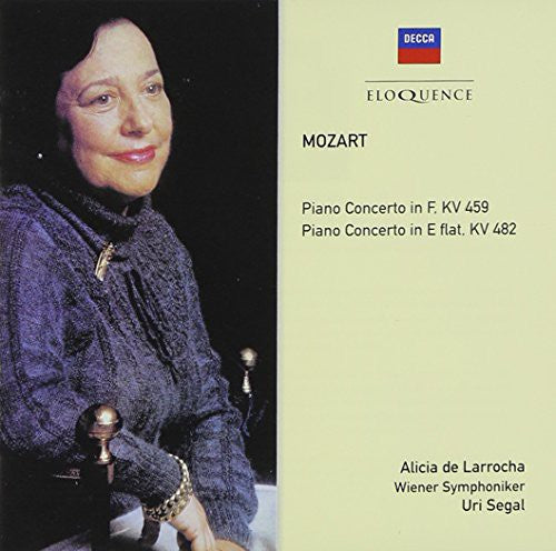 MOZART: PIANO CONCERTOS NO. 19 & 22 - DE LARROCHA, VIENNA PHILHARMONIC, SEGAL