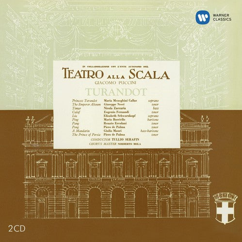 PUCCINI: TURANDOT - Callas, Schwarzkopf, Sarafin (2 CDs)
