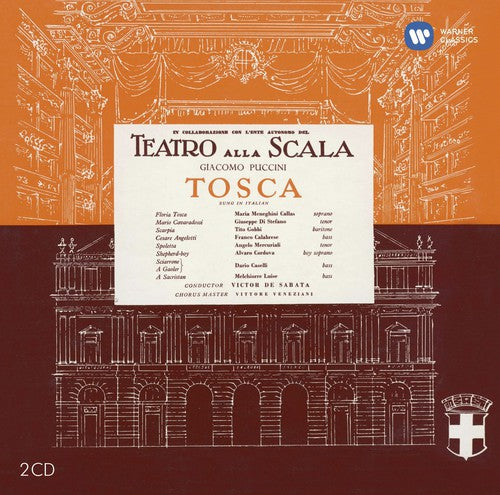 PUCCINI: TOSCA - CALLAS, DI STEFANO, LA SCALA (2 CDS)