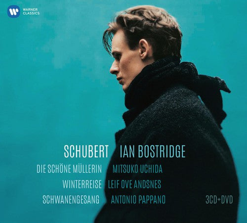 SCHUBERT: THREE SONG CYCLES - IAN BOSTRIDGE (3 CDS + DVD)