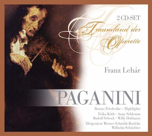 LEHAR: PAGANINI (MUNICH 1956 - 2 CDS)
