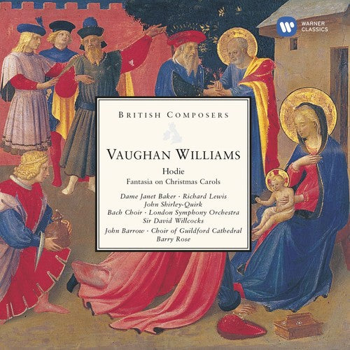 VAUGHAN WILLIAMS: HODIE; FANTASIA ON CHRISTMAS CAROLS - Willcocks, Barrow