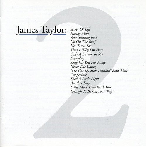 JAMES TAYLOR: GREATEST HITS 2