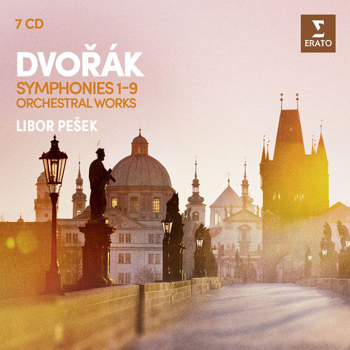 DVORAK: SYMPHONIES 1-9; ORCHESTRAL WORKS - LIBOR PESEK; CZECH PHILHARMONIC; ROYAL LIVERPOOL ORCHESTRA (7 CDS)