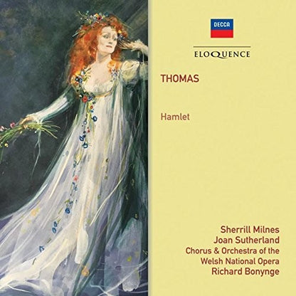 THOMAS: HAMLET - SUTHERLAND, MILNES, BONYNGE, WELSH NATIONAL OPERA (3 CDS)