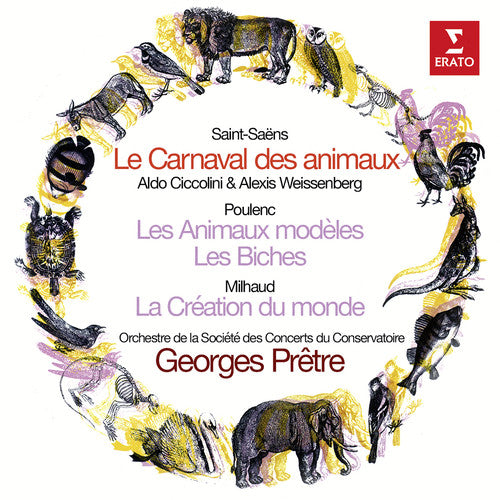 Saint-Saens: Le Carnaval Des Animaux; Poulenc: Les Animaux - Weissenberg, Ciccolini, Pretre
