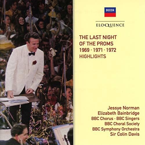 THE LAST NIGHT OF THE PROMS (1969, 1971, 1972) - JESSYE NORMAN, SIR COLIN DAVIS, BBC SYMPHONY AND CHORUS (2 CDS)