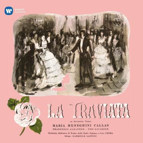 VERDI: LA TRAVIATA (1953 STUDIO RECORDING) - MARIA CALLAS (3 LPS)