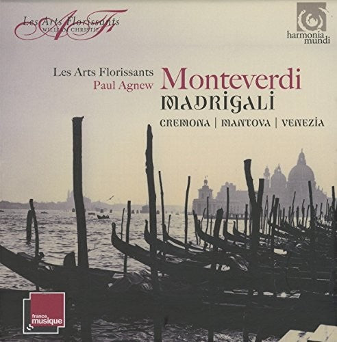 Monteverdi: Madrigali (Mantova, Cremona, Venezia) - Les Arts Florissants & Paul Agnew (3 CDs)