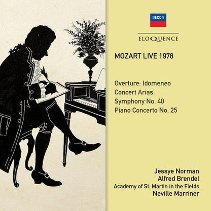 MOZART LIVE 1978 - MARRINER, BRENDEL, NORMAN, ACADEMY OF ST. MARTIN IN THE FIELDS (2 CDS)