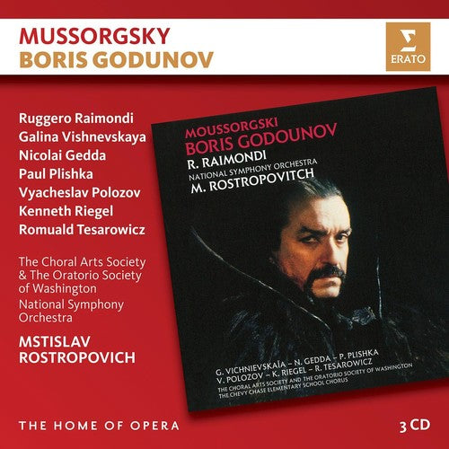 Mussorgsky: Boris Godunov - Mstislav Rostropovich (3 CDs)