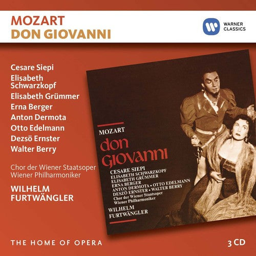 MOZART: DON GIOVANNI - Vienna Philharmonic, Wilhelm Furtwangler (3 CDs)