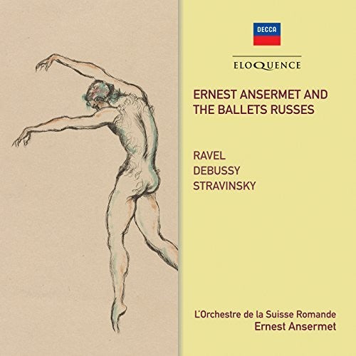 ERNEST ANSERMET & THE BALLETS RUSSES - RAVEL, STRAVINSKY, DEBUSSY (2 CDS)