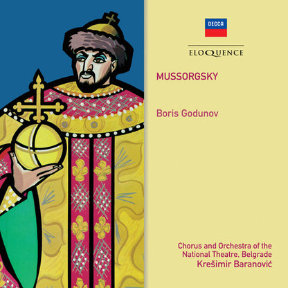 MUSSORGSKY: BORIS GODUNOV (3 CDS)