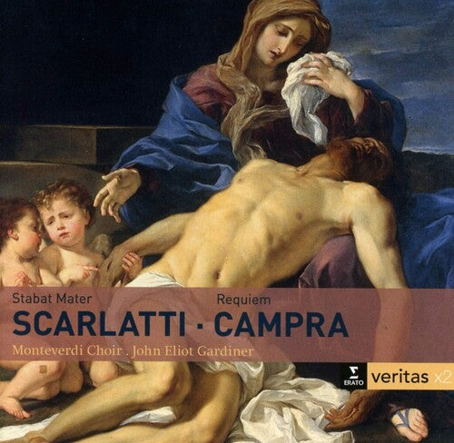 Scarlatti: Stabat Mater; Campra: Messe des morts (Requiem) - John Eliot Gardiner, Monteverdi Choir (2 CD)