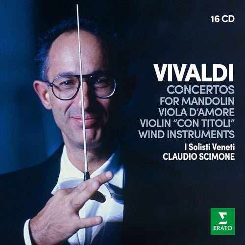 Vivaldi: Concertos for Wind Instruments, Mandolin, Viola d'amore - Claudio Scimone, I Solisti di Veneti (16 CDs)