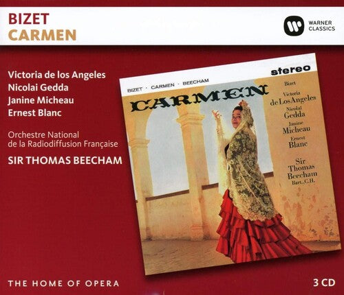 BIZET: CARMEN - de los Angeles, Gedda, Beecham (3 CDs)