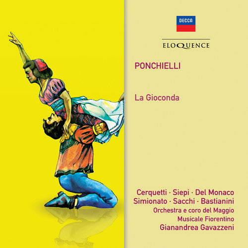 PONCHIELLI: LA GIOCONDA - CERQUETTI, SIEPI, DEL MONACO (2 CDS)