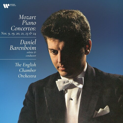 MOZART: PIANO CONCERTOS NOS. 9, 19, 20, 21, 23 & 24 - DANIEL BARENBOIM, ENGLISH CHAMBER ORCHESTRA (4 LPS)