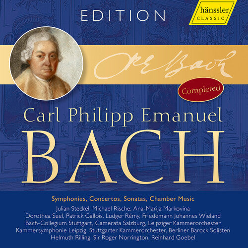 C.P.E. BACH EDITION - Symphonies, Concertos, Sonatas, Chamber