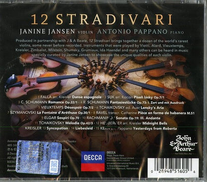 JANINE JANSEN: 12 STRADIVARI