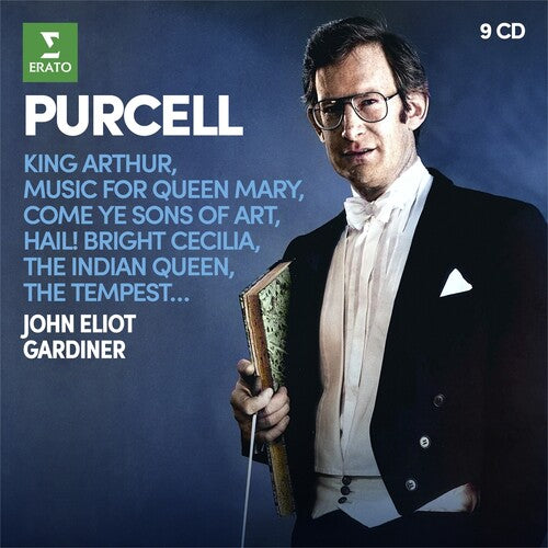 PURCELL: King Arthur, Music for Queen Mary, The Indian Queen, The Tempest and More - John Eliot Gardiner, Monteverdi Orchestra, English Baroque Soloists (9 CDs & Free Digital Boxed Set)