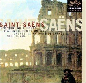 SAINT-SAENS: SYM. NO. 3 "ORGAN": OZAWA, ORCHESTRE DE NATIONAL DE FRANCE