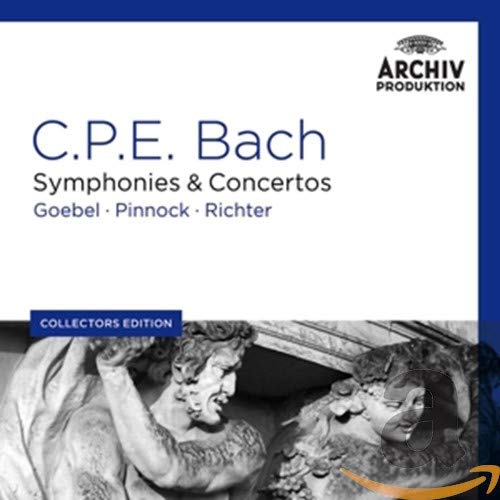 Bach, C.P.E.: Symphonies & Concertos - Goebel, Pinnock, Richter (6 CDs)