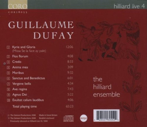 DUFAY: Missa Se la Face ay Pale - The Hilliard Ensemble (Live)