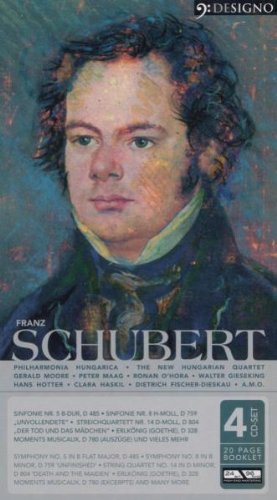 SCHUBERT: Overtures, Symphonies. Lieder, Chamber Music, Piano Works (4 CDs)