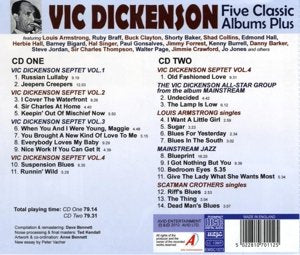 VIC DICKENSON: Five Classic Albums Plus (2 CDs)