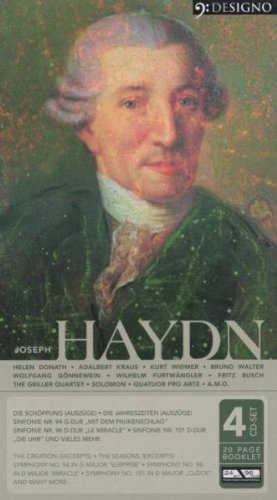 HAYDN: DIE SCHOPFUNG, STRING QUARTETS, PIANO SONATAS, SYMPHONIES (4 CDS)