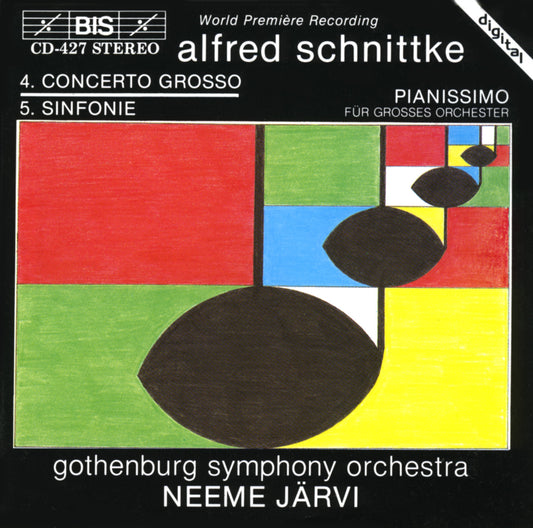 SCHNITTKE: Concerto Grosso No. 4; Sinfonie No. 5 - Gothenburg Symphony Orchestra, Neeme Jarvi