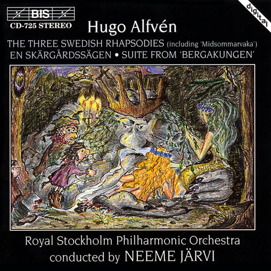 ALFVEN: The Three Swedish Rhapsodies - Royal Stockholm Philharmonic Orchestra, Neeme Jarvi
