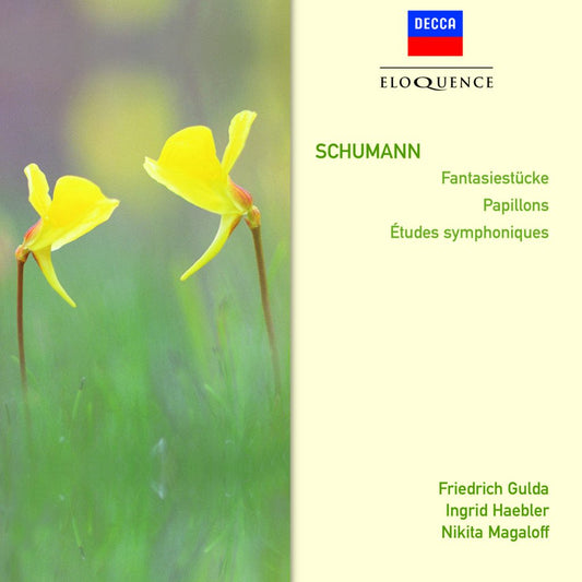 SCHUMANN: Etudes Symphoniques, Papillons, Fantasiestuke - Gulda, Haebler, Magaloff