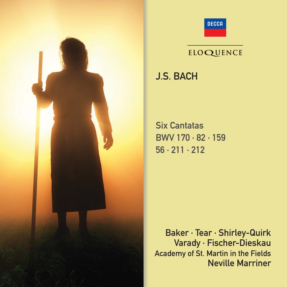 BACH: Six Cantatas - Janet Baker, Robert Tear, John Shirley-Quirk, Dietrich Fischer-Dieskau, Neville Marriner, Academy of St. Martin in the Fields (2 CDs)