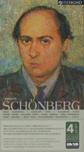 SCHOENBERG: ORCHESTRAL and PIANO WORKS, GURRELIEDER (4 CDS)