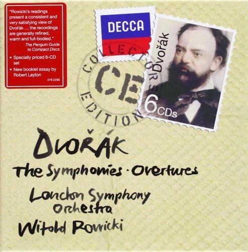 DVORAK: THE SYMPHONIES AND OVERTURES - ROWICKI, LONDON SYMPHONY (6 CDS)