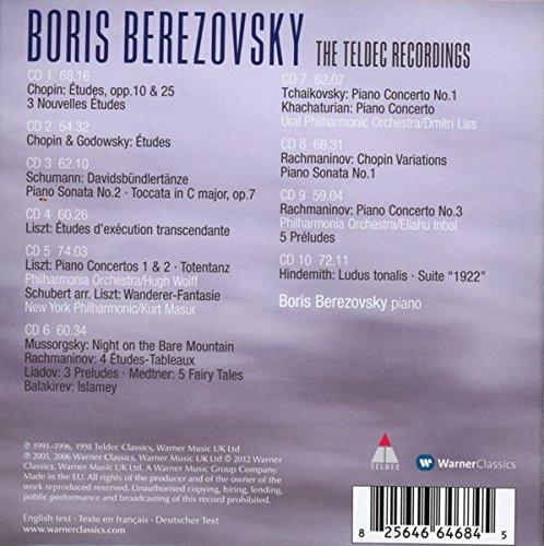 Boris Berezovsky - The Teldec & Warner Classics Recordings (10 CDs)