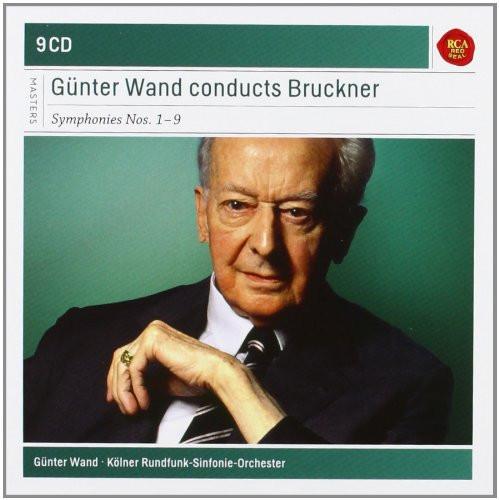 BRUCKNER: SYMPHONIES NOS. 1-9 - Gunter Wand, Kolner Rundfunk Sinfonie Orchester (9 CDs)