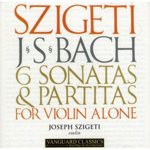 BACH, J.S.: 6 SONATAS & PARTITAS FOR SOLO VIOLIN - JOSEPH SZIGETI (2 CDS)