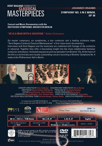 NAGANO CONDUCTS CLASSICAL MASTERPIECES - JOHANNES BRAHMS SYMPHONY NO 4