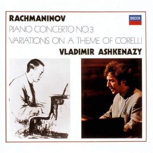 RACHMANINOV: PIANO CONCERTO 3; VARIATIONS ON A THEME OF CORELLI (JAPANESE REISSUE): ASHKENAZY,VLADIMIR